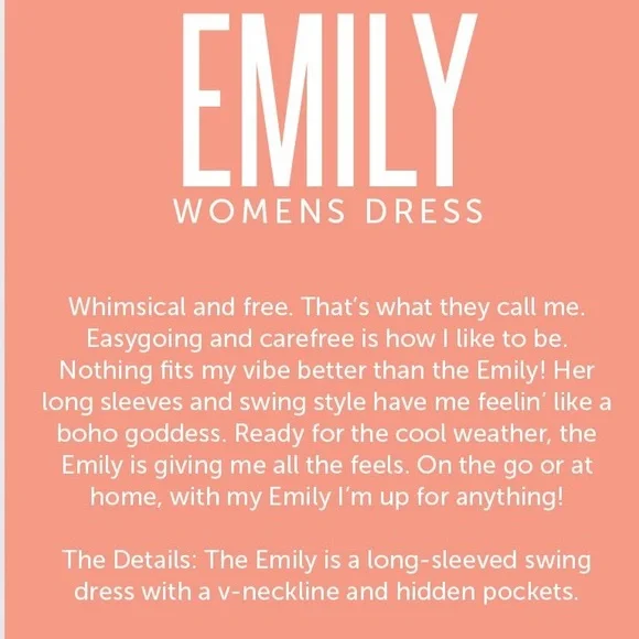 Emily Style Dress - Picture 6 of 6